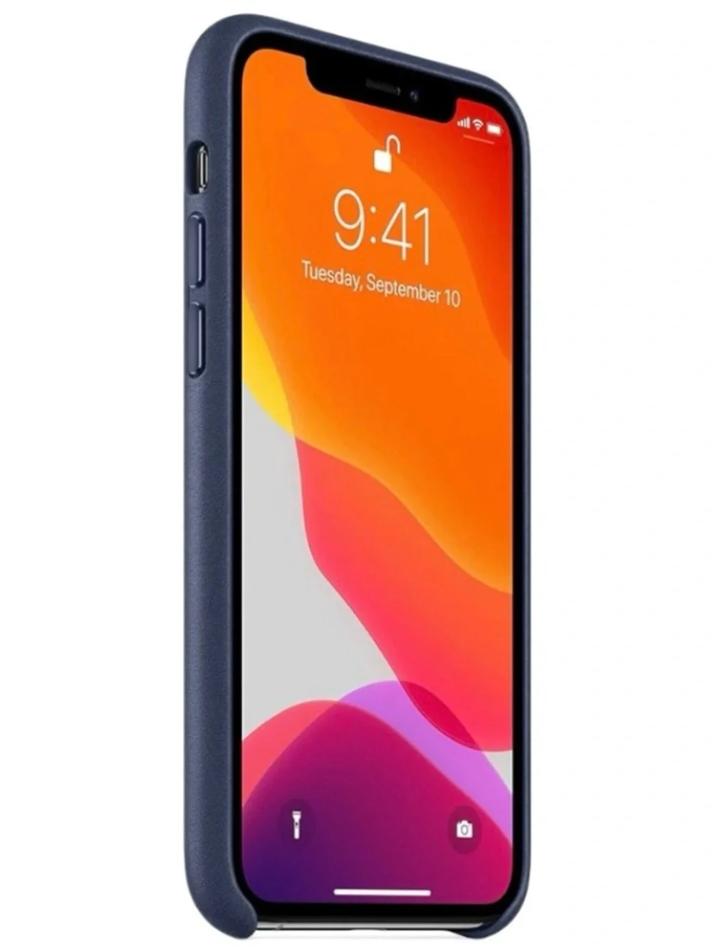 Apple Midnight Blue iPhone 11 Pro Max Leather Case